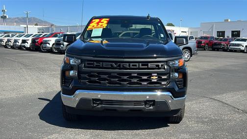 Black 2025 Chevrolet Silverado 1500 WT