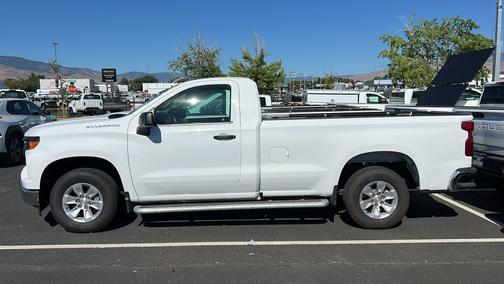 Summit White 2025 Chevrolet Silverado 1500 WT
