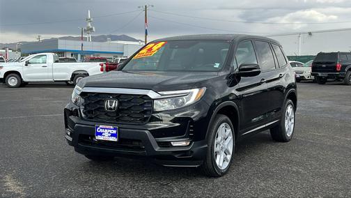 Crystal Black Pearl 2024 Honda Passport AWD EX-L