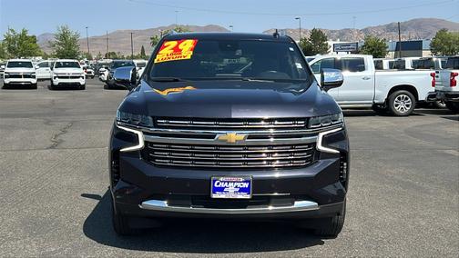 Dark Ash Metallic 2024 Chevrolet Tahoe Premier