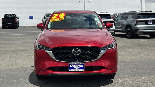 Soul Red Crystal Metallic 2024 Mazda CX-5 2.5 S Premium