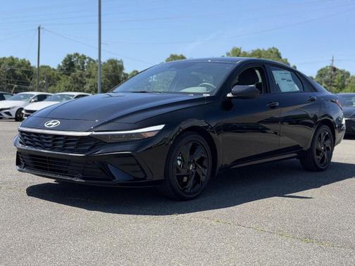 Black 2026 Hyundai ELANTRA SEL Sport