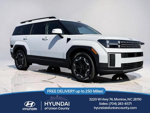 White 2026 Hyundai SANTA FE SEL