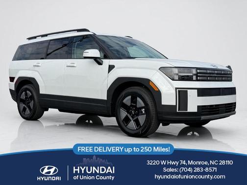 White 2026 Hyundai SANTA FE HEV SEL