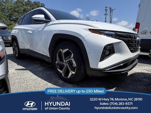 White Pearl 2024 Hyundai TUCSON Limited