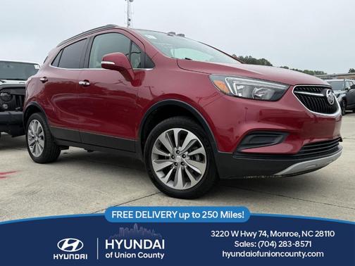Winterberry Red Metallic 2019 Buick Encore Preferred