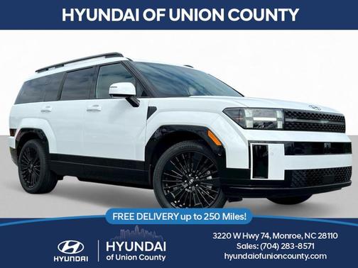 White 2026 Hyundai SANTA FE HEV Calligraphy