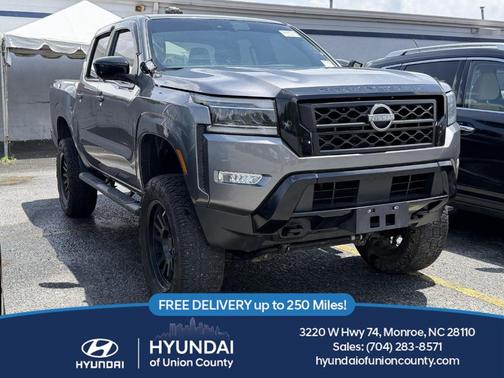Gun Metallic 2023 Nissan Frontier SV