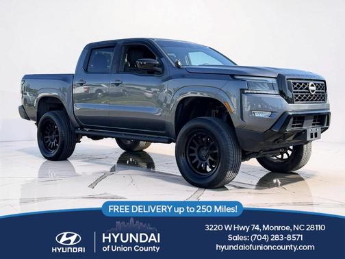 Gun Metallic 2023 Nissan Frontier SV