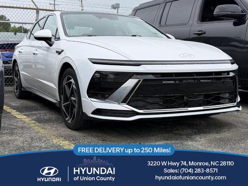 White 2024 Hyundai SONATA SEL