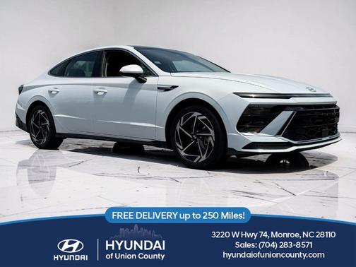 White 2024 Hyundai SONATA SEL