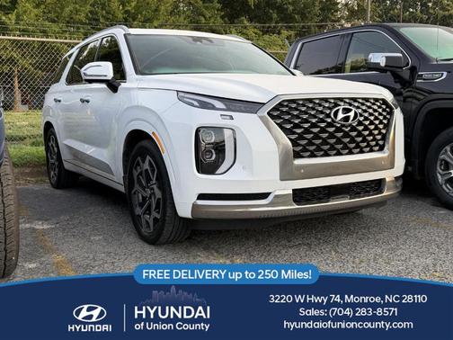 Hyper White 2022 Hyundai PALISADE Calligraphy