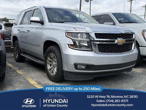 Silver Ice Metallic 2018 Chevrolet Tahoe LT