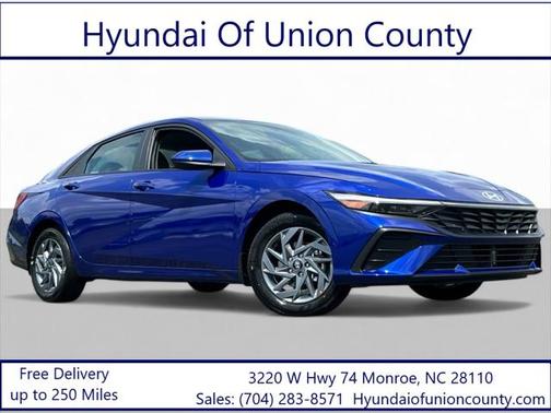 2025 Hyundai ELANTRA HEV Blue