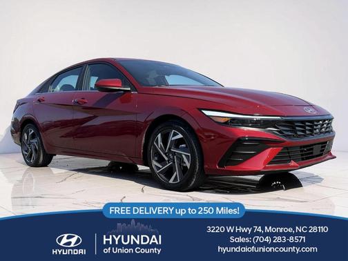 Red 2024 Hyundai ELANTRA SEL
