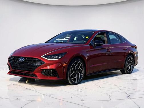 Red 2023 Hyundai SONATA N Line