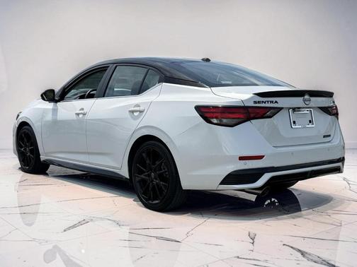 White 2025 Nissan Sentra SR