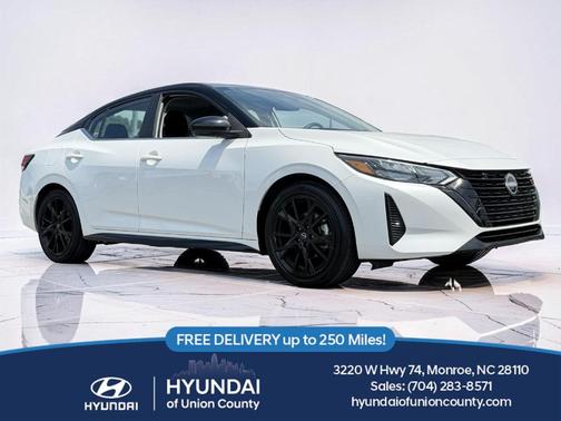 White 2025 Nissan Sentra SR