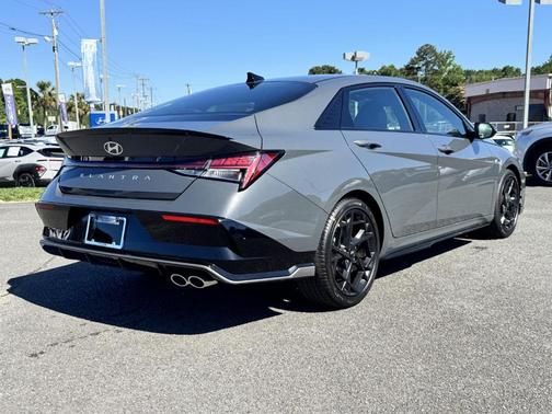 Gray 2026 Hyundai ELANTRA N Line