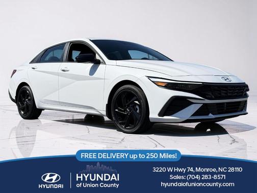 White 2026 Hyundai ELANTRA HEV SEL Sport