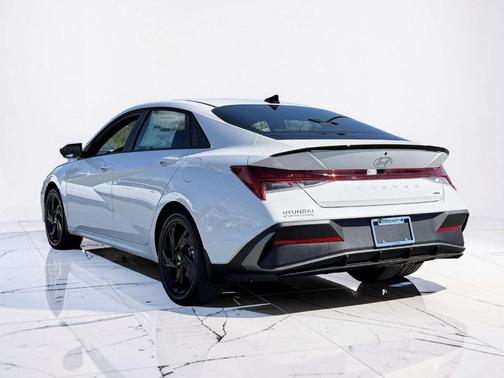 White 2026 Hyundai ELANTRA HEV SEL Sport