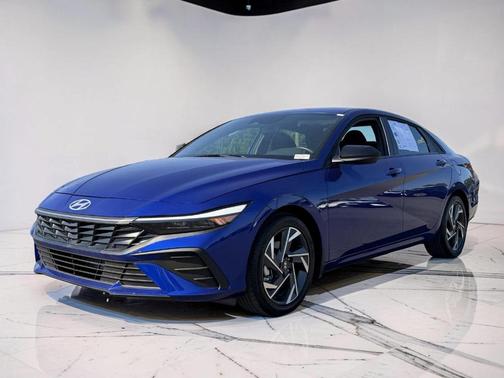 Intense Blue 2025 Hyundai ELANTRA SEL Sport