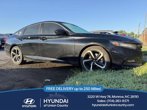 Crystal Black Pearl 2020 Honda Accord Sport 1.5T