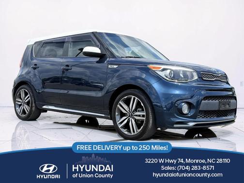 Mysterious Blue 2018 Kia Soul +