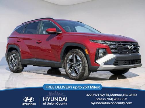 Red 2026 Hyundai TUCSON SEL