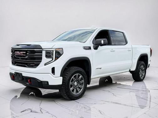 Summit White 2025 GMC Sierra 1500 AT4