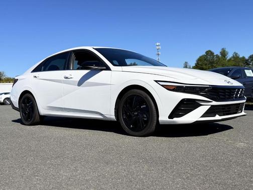 White 2026 Hyundai ELANTRA SEL SPORT PREMIUM