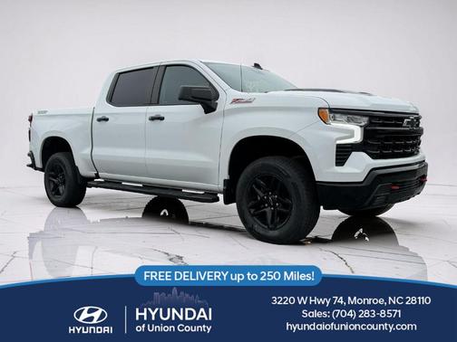 Summit White 2023 Chevrolet Silverado 1500 LT Trail Boss