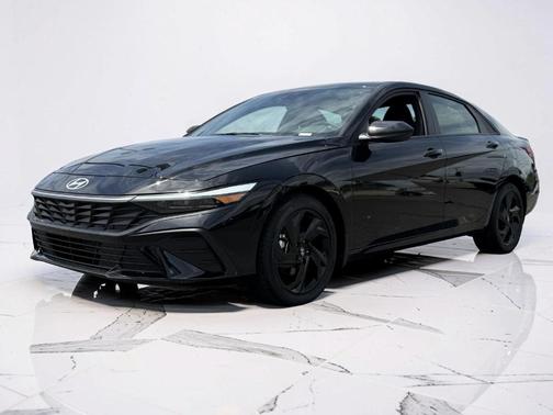 Black 2026 Hyundai ELANTRA SEL Sport