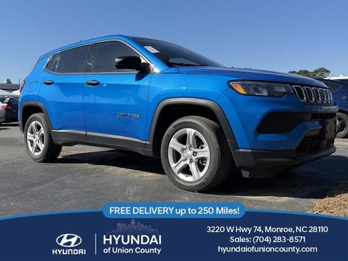 Laser Blue 2023 Jeep Compass Sport