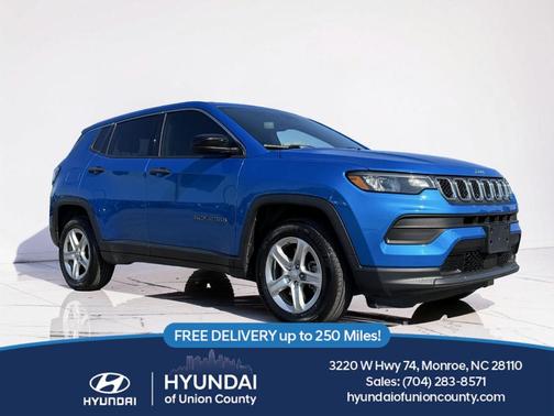 Laser Blue 2023 Jeep Compass Sport