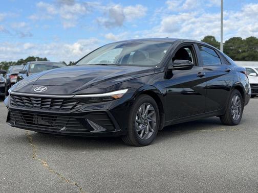 Black 2026 Hyundai ELANTRA HEV Blue