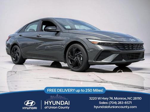 Amazon Gray 2026 Hyundai ELANTRA SEL Sport