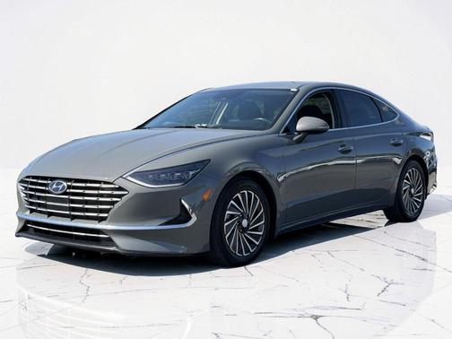 Hampton Gray 2023 Hyundai SONATA Hybrid SEL