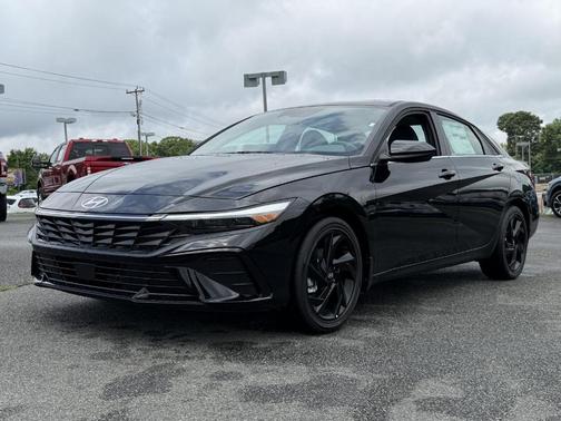 Black 2026 Hyundai ELANTRA SEL SPORT PREMIUM