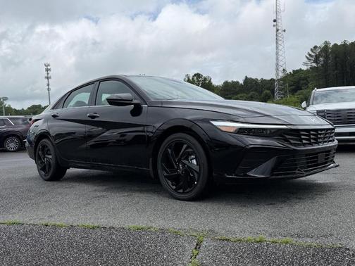 Black 2026 Hyundai ELANTRA SEL SPORT PREMIUM