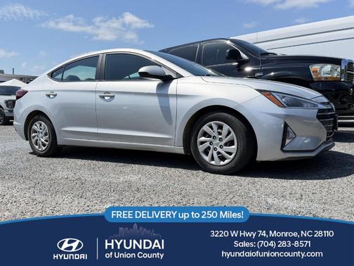 Symphony Silver 2019 Hyundai ELANTRA SE