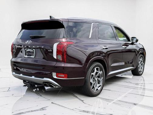 Burgundy 2021 Hyundai PALISADE Calligraphy