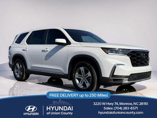 Platinum White Pearl 2025 Honda Pilot EX-L