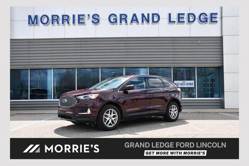 Burgundy Velvet Metallic Tinted Clearcoat 2024 Ford Edge SEL