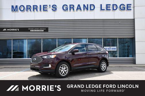 Burgundy Velvet Metallic Tinted Clearcoat 2024 Ford Edge SEL