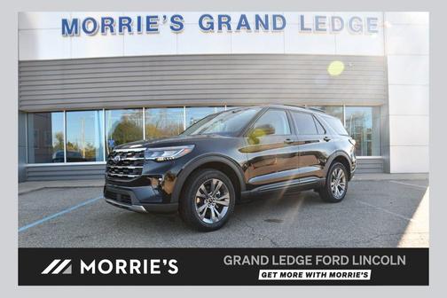 Agate Black Metallic 2026 Ford Explorer Active