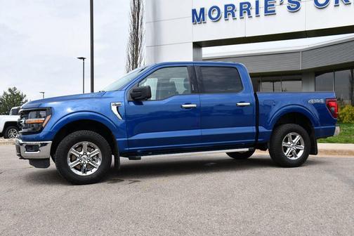 Atlas Blue Metallic 2024 Ford F-150 XLT
