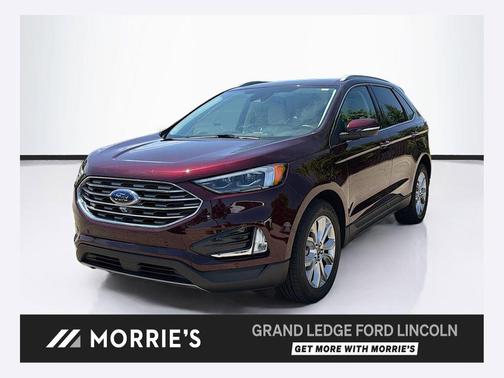 Burgundy Velvet Metallic Tinted Clearcoat 2023 Ford Edge Titanium