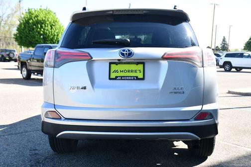 Classic Silver Metallic 2016 Toyota RAV4 Hybrid XLE