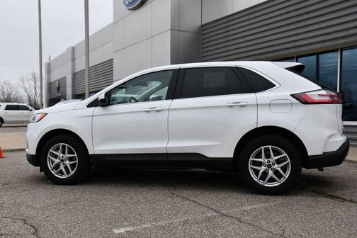 Oxford White 2024 Ford Edge SEL